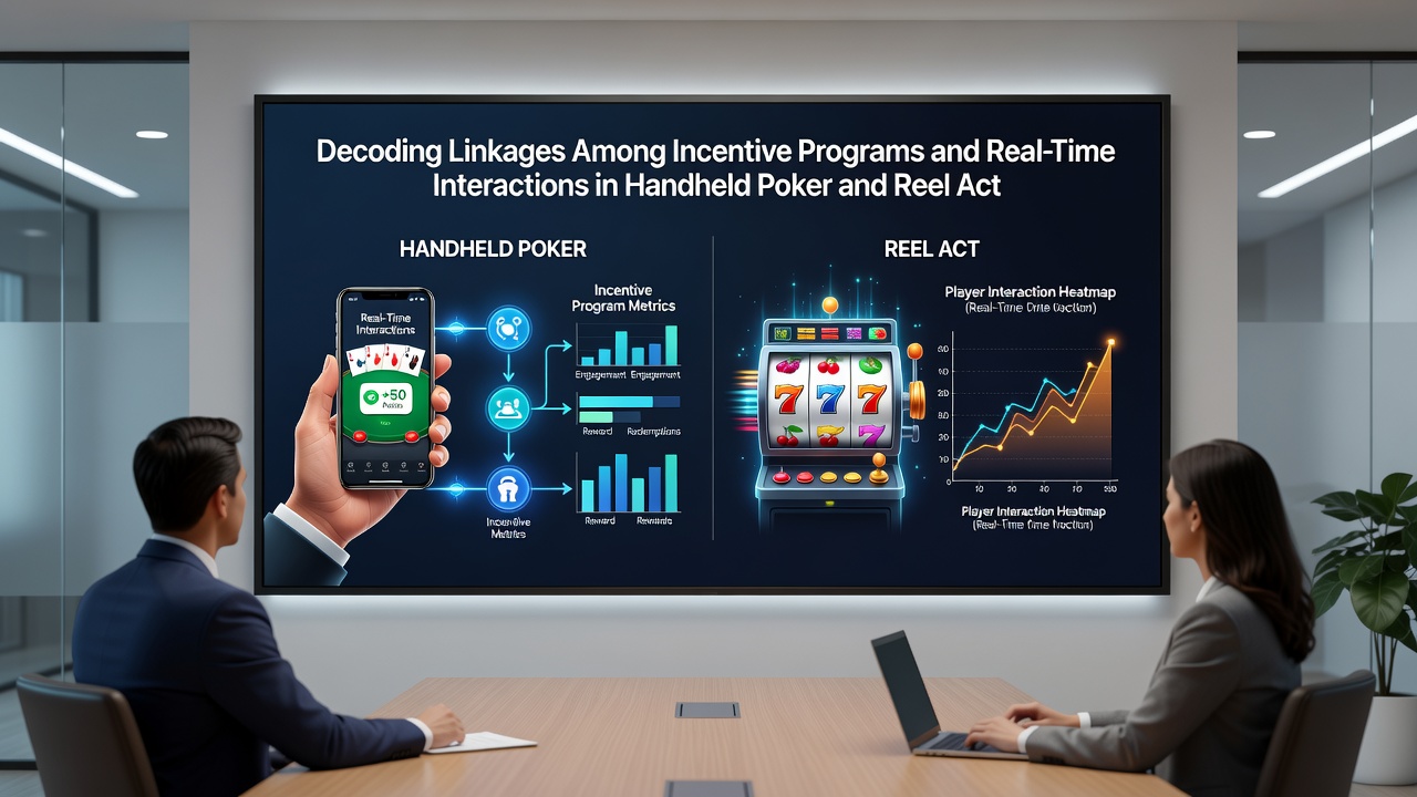 Close-up view of integrated incentive dashboard displaying live poker and reel activity metrics with bonus linkages